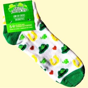 ‼️4 FOR $15‼️ST. PATRICKS’S DAY ANKLE SOCKS *NEW *NWT! *BUNDLE & SAVE!